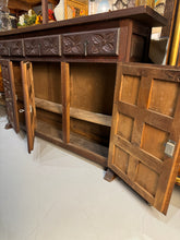 Load image into Gallery viewer, Antique Spanish Cedar Cabinet - Large Sideboard, Credenza
