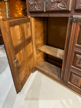 Load image into Gallery viewer, Antique Spanish Cedar Cabinet - Large Sideboard, Credenza
