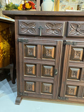 Load image into Gallery viewer, Antique Spanish Cedar Cabinet - Large Sideboard, Credenza
