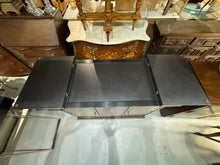 Load image into Gallery viewer, Drexel Et Cetera Collection Black Lacquer Chinoiserie Buffet Server with Flip Top
