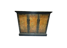 Load image into Gallery viewer, Drexel Et Cetera Collection Black Lacquer Chinoiserie Buffet Server with Flip Top
