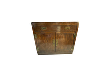 Load image into Gallery viewer, Vintage 1970s Campaign Style Server Bar Cabinet by Dixie Furniture
