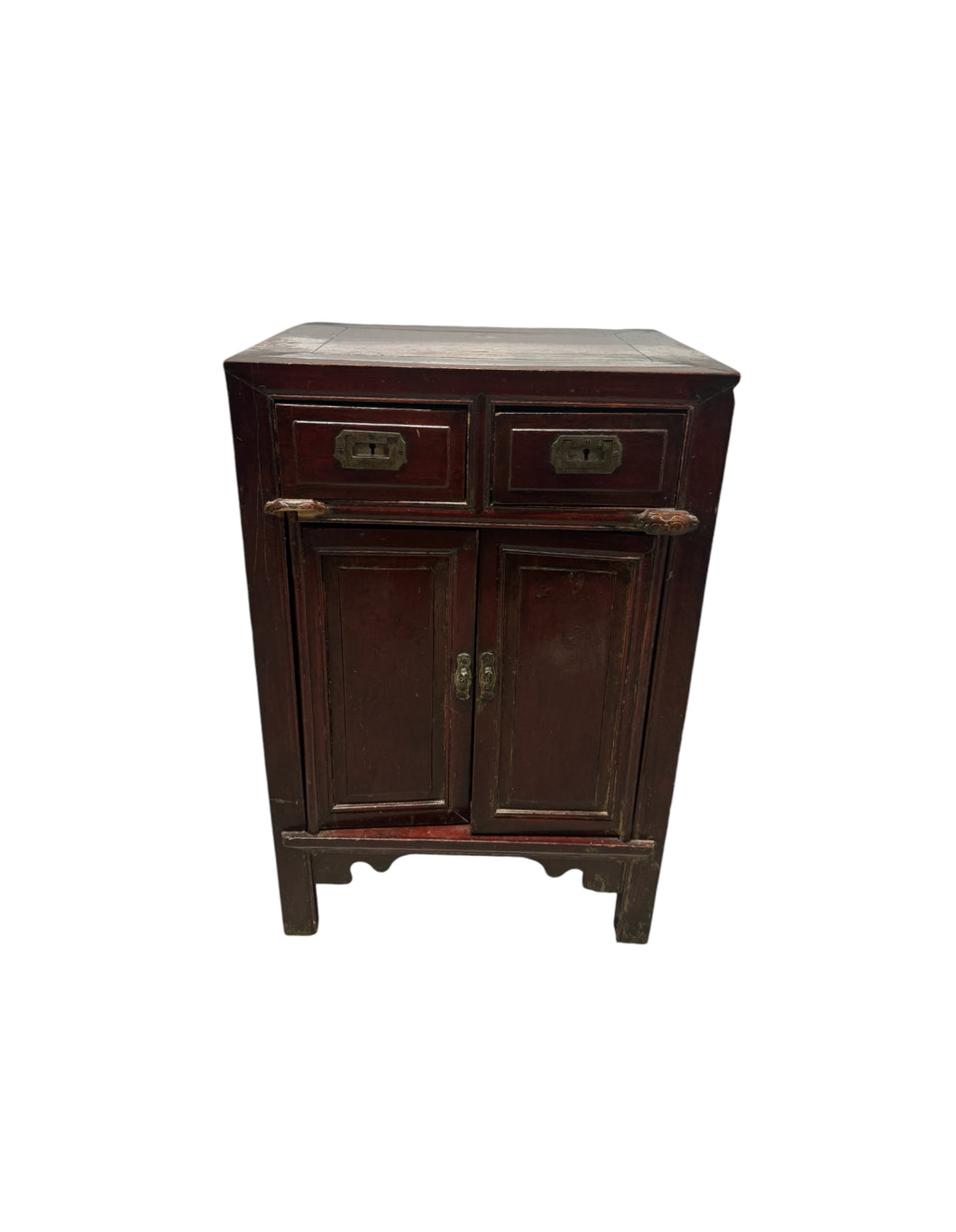 Late 19th Century Chinese Cabinet Nightstand End Table