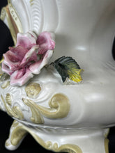 Load image into Gallery viewer, Vintage Large Capodimonte Hand Painted Flower Vase
