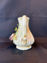 Load image into Gallery viewer, Vintage Italian Hand Painted Capodimonte Style Flower Pitcher Vase
