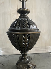 Load image into Gallery viewer, Vintage Bronze Sphere Lamp Base - shade not included
