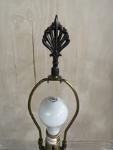 Load image into Gallery viewer, Vintage Bronze Sphere Lamp Base - shade not included
