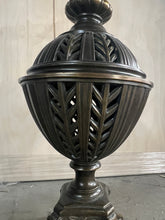 Load image into Gallery viewer, Vintage Bronze Sphere Lamp Base - shade not included
