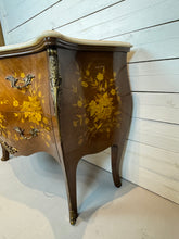 Load image into Gallery viewer, French Louis XV Bombe Commode with Marble Top, Ormolu Details
