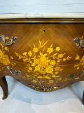 Load image into Gallery viewer, French Louis XV Bombe Commode with Marble Top, Ormolu Details
