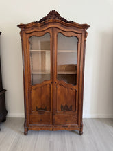 Load image into Gallery viewer, 19th Century French Provincial Showcase China and Display Cabinet
