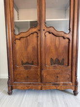 Load image into Gallery viewer, 19th Century French Provincial Showcase China and Display Cabinet
