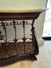 Load image into Gallery viewer, Pulaski Casa Cristina Collection Stone &amp; Wrought Iron Credenza Sideboard
