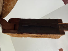 Load image into Gallery viewer, 19th Century Recliner with Velvety Damask Upholstery with Footstool
