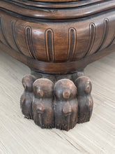 Load image into Gallery viewer, Victorian Carved Walnut Clawfoot Buffet Sideboard Credenza - Zipfel Furniture
