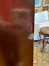 Load image into Gallery viewer, Old Colony Furniture Mahogany Pedestal Table with 8 Carved Sheaf Chairs - Sold as a Set
