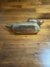 Load image into Gallery viewer, Vintage Brass Sitting Duck
