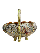 Load image into Gallery viewer, Hand Painted Capodimonte Porcelain Centerpiece, Decorative Bowl
