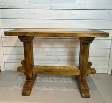 Load image into Gallery viewer, Vintage Rustic Console, Sideboard or Garden Table
