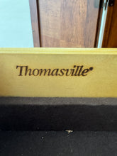Load image into Gallery viewer, Thomasville Vintage Burlwood Breakfront China Cabinet
