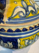 Load image into Gallery viewer, Vintage Mexican Talavera Planter Pot Vase Urn with Handles - Tall Size
