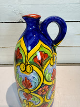 Load image into Gallery viewer, Italian Hand Painted Ceramic Bottle or Pitcher
