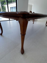 Load image into Gallery viewer, Thomasville Burl Oak British Gentry Collection Dining Table with Two Extension Leaves
