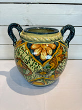 Load image into Gallery viewer, Large Vintage Talavera Mexican Pot with Handles
