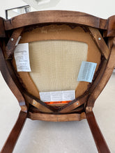 Load image into Gallery viewer, Thomasville Vintage British Gentry Burl Oak Dining Chairs - Set of 8
