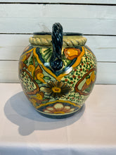 Load image into Gallery viewer, Large Vintage Talavera Mexican Pot with Handles
