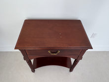 Load image into Gallery viewer, Vintage Ethan Allen Antique Mahogany Nightstand
