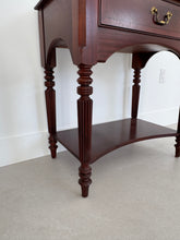 Load image into Gallery viewer, Vintage Ethan Allen Antique Mahogany Nightstand
