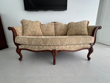 Load image into Gallery viewer, Vintage Ethan Allen Evette Sofa/Settee in Cream Nayeli Grade R Fabric
