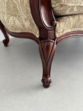 Load image into Gallery viewer, Vintage Ethan Allen Evette Sofa/Settee in Cream Nayeli Grade R Fabric
