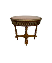 Load image into Gallery viewer, Bronze Ormolu Mounted Oval Marquetry End, Side or Accent Table
