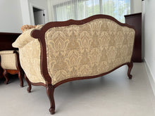 Load image into Gallery viewer, Vintage Ethan Allen Evette Sofa/Settee in Cream Nayeli Grade R Fabric
