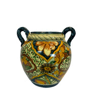 Load image into Gallery viewer, Large Vintage Talavera Mexican Pot with Handles
