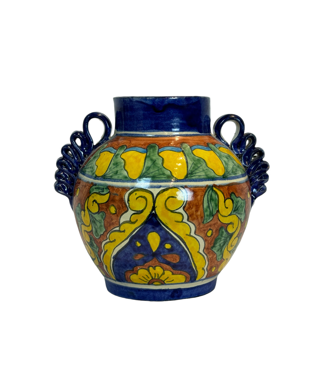 Vintage Mexican Talavera Pot