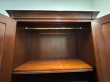 Load image into Gallery viewer, Vintage Ethan Allen Sable Medallion Armoire
