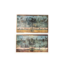 Load image into Gallery viewer, Chinoiserie Panels on a Gold Frame - Set of 2 Panels
