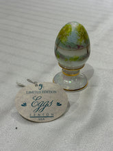 Load image into Gallery viewer, Fenton Iridescent Hand Painted Easter Egg
