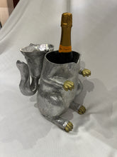 Load image into Gallery viewer, Vintage Rabbit Ice Bucket &amp; Wine Cooler by Arthur Court, 1986
