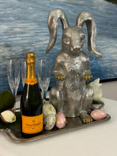 Load image into Gallery viewer, Vintage Rabbit Ice Bucket &amp; Wine Cooler by Arthur Court, 1986
