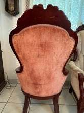 Load image into Gallery viewer, Vintage  Kimball Victorian Mahogany Parlor Chair - Ladies Chair
