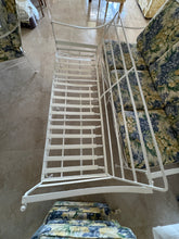 Load image into Gallery viewer, 1970s Palm Beach Regency Wrought Iron Patio Set - Sofa and 2 Arm Chairs
