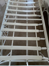 Load image into Gallery viewer, 1970s Palm Beach Regency Wrought Iron Patio Set - Sofa and 2 Arm Chairs
