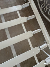 Load image into Gallery viewer, 1970s Palm Beach Regency Wrought Iron Patio Set - Sofa and 2 Arm Chairs
