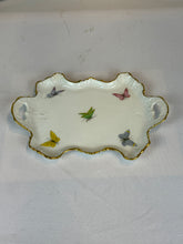 Load image into Gallery viewer, Limoges France Butterfly Trinket Tray, Jewelry Tray, Candy Dish
