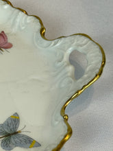 Load image into Gallery viewer, Limoges France Butterfly Trinket Tray, Jewelry Tray, Candy Dish
