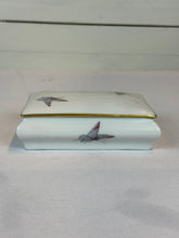 Load image into Gallery viewer, Limoges France Butterfly Collection Lidded Trinket Jewelry Box
